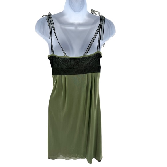 VTG Babydoll Fairy Whimsy Peppe Peluso Embellished Sheer Mesh Mini Dress M - Picture 7 of 11